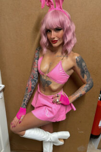 Gogo danseuse thème Pink événements Vaud